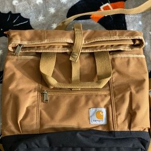 Carhartt convertible backpack tote bag (Carhartt brown)